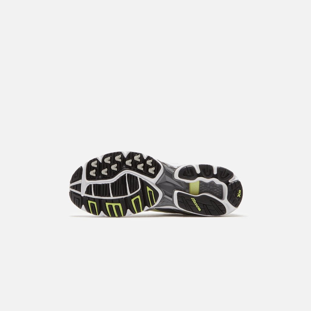 Mizuno Wave Rider 10 - White / Sunny Lime / Silver