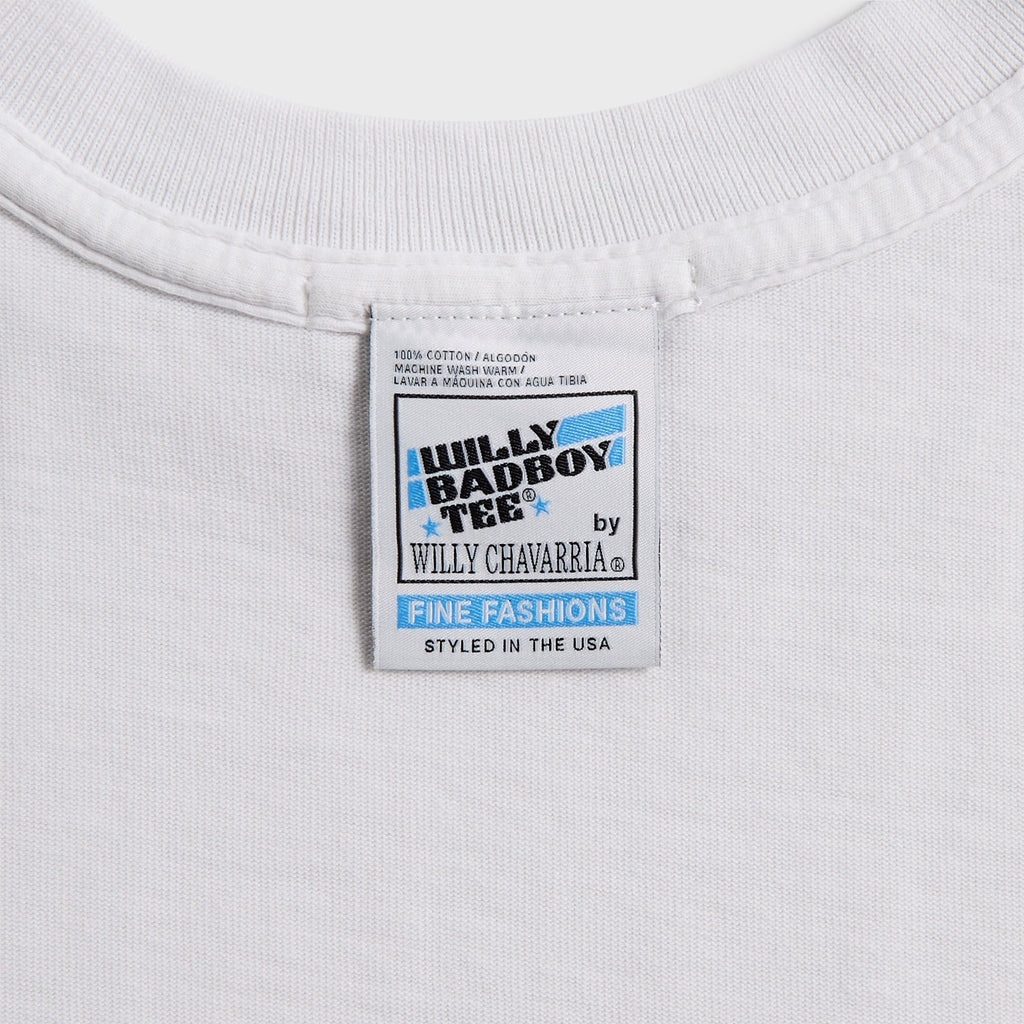 Willy Chavarria Inside Out "Willy" Buffalo Tee - White