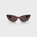 KHAITE x Oliver Peoples 1963C Sunglasses - Dark Red / Grey