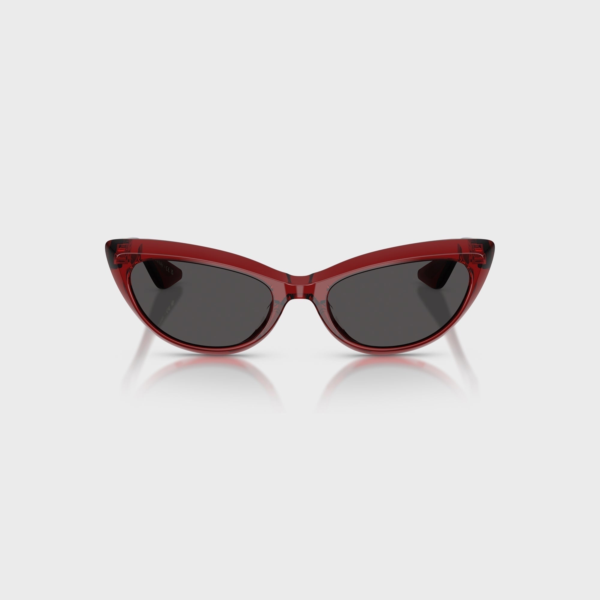 KHAITE x Oliver Peoples 1963C Sunglasses - Dark Red / Grey