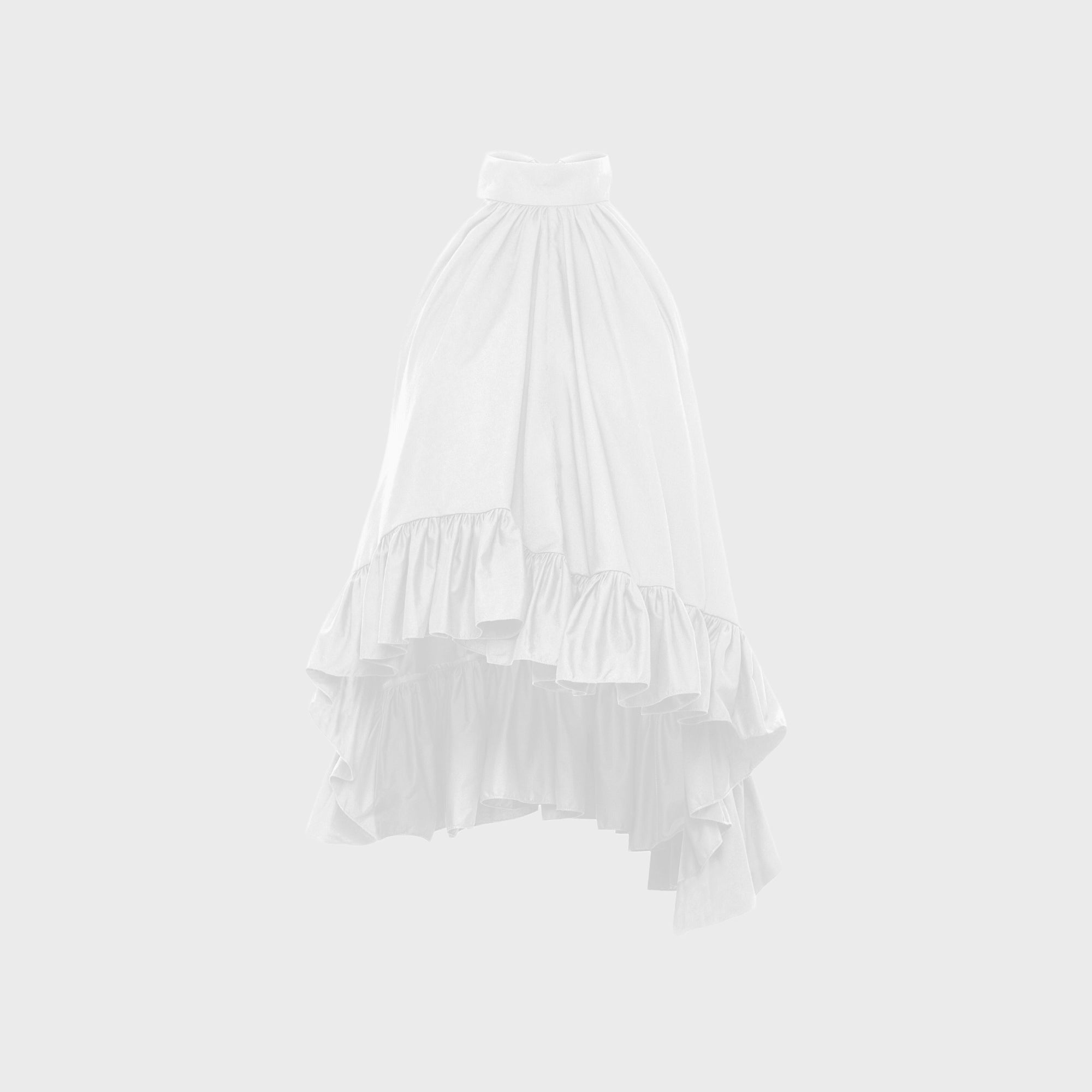 Azeeza Plath Top - White