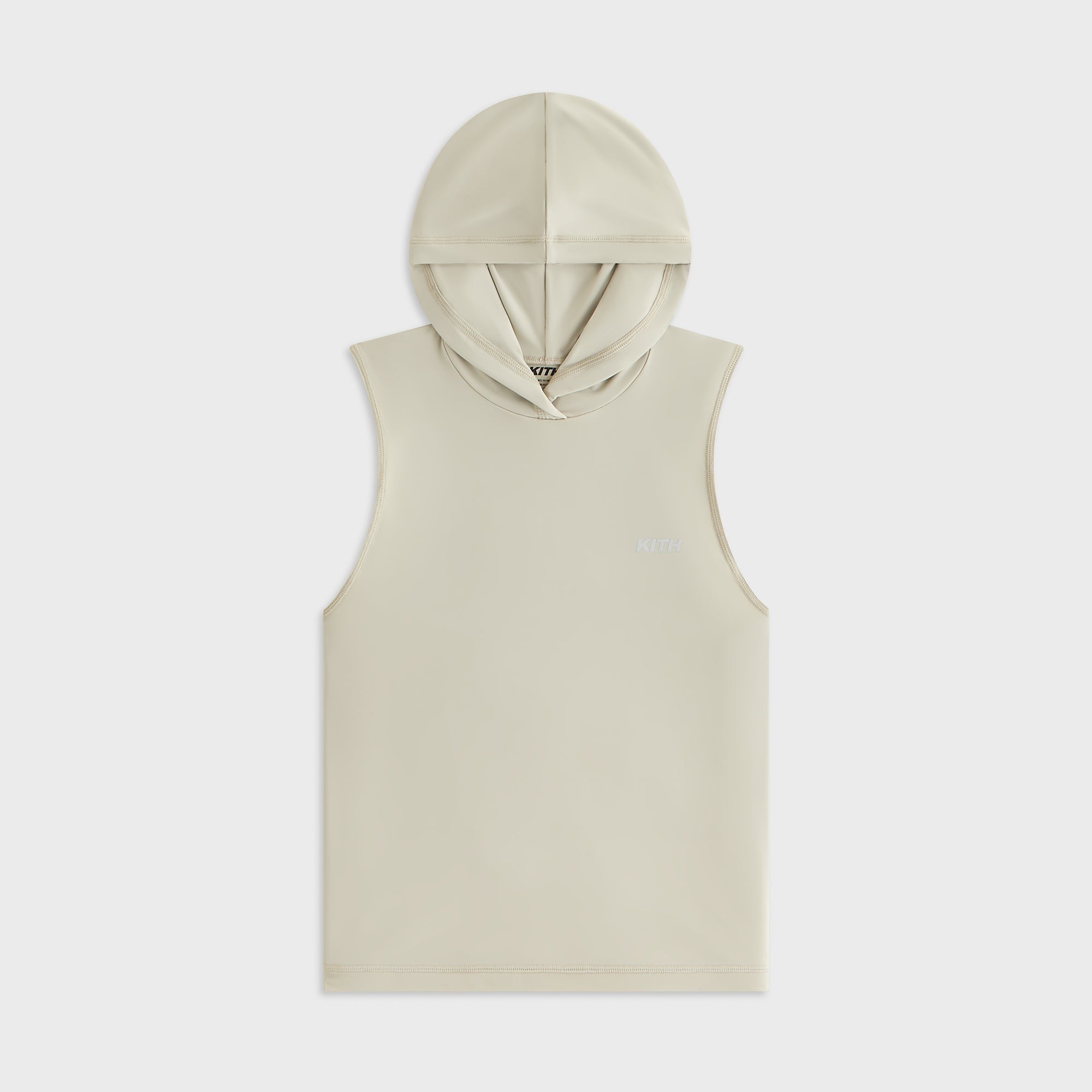 Kith Women Haru Hooded Muscle Tank - Plaster