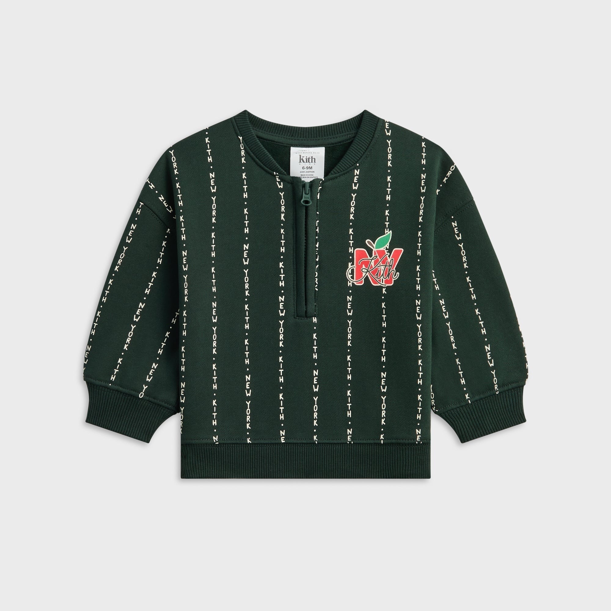 Kith Baby Nelson Quarter Zip - Stadium