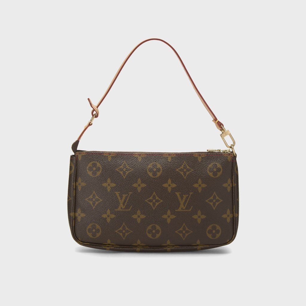 WGACA Louis Vuitton x Takashi Murakami Monogram Cherry Pochette Accessories V2 Bag - Brown