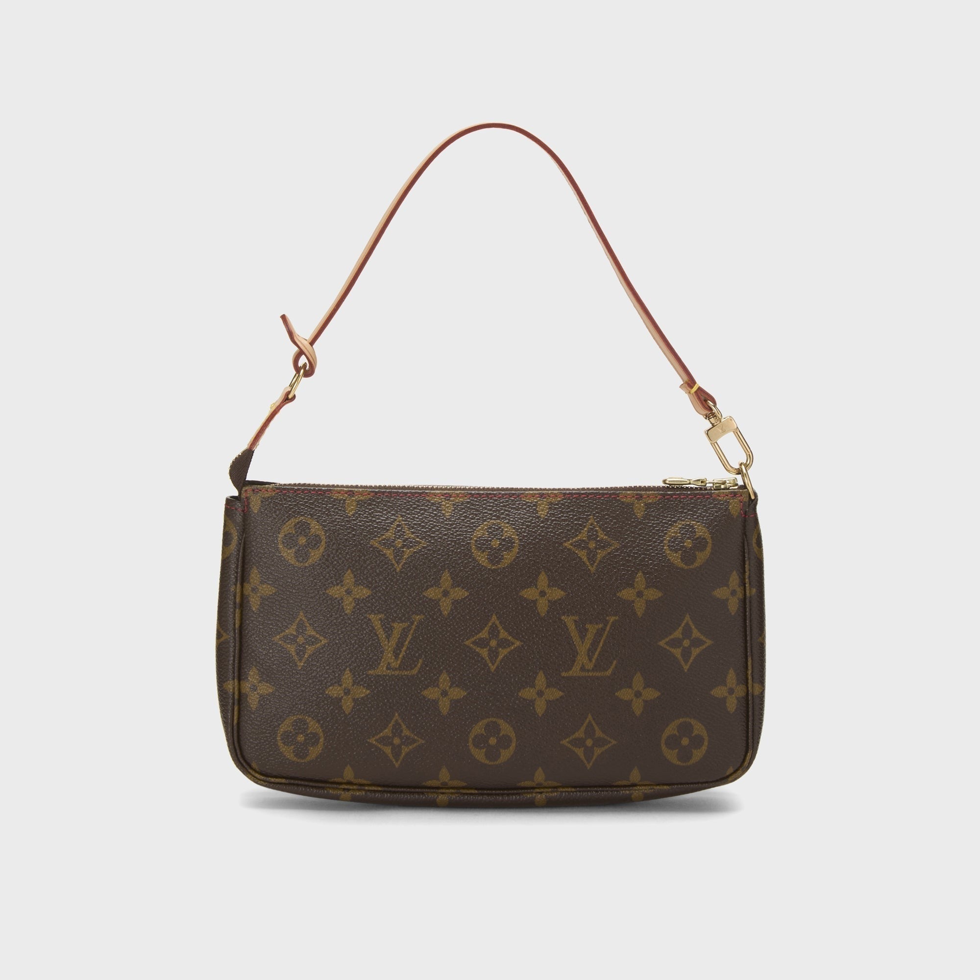 WGACA Louis Vuitton x Takashi Murakami Monogram Cherry Pochette Accessories V2 Bag - Brown