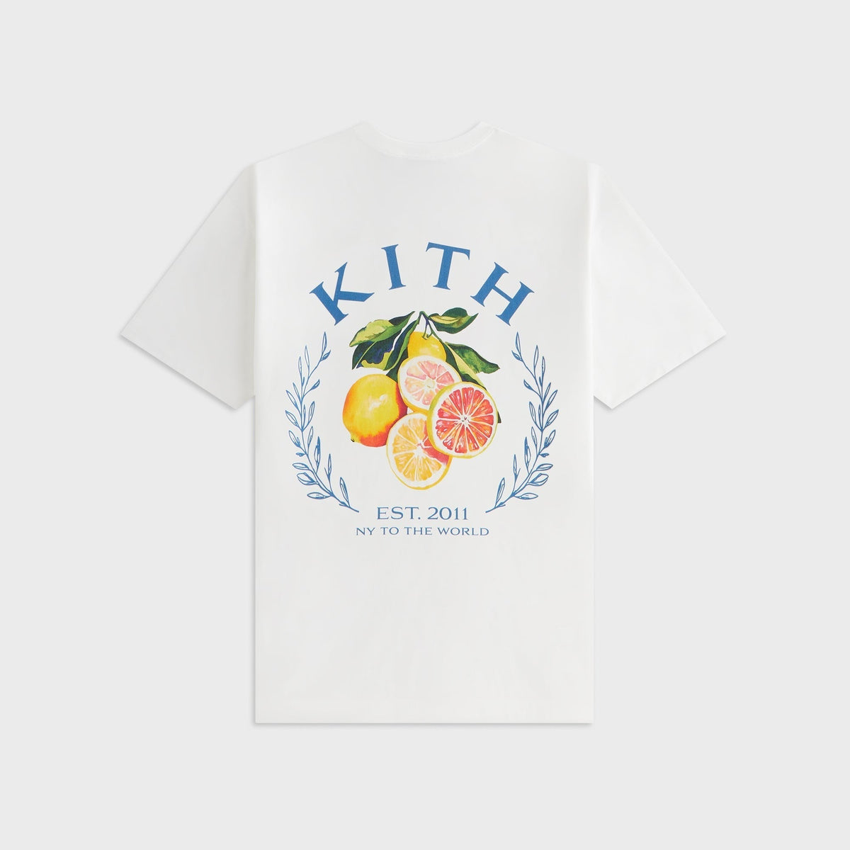 Kith Women Vintage Citrus Crest Tee - White