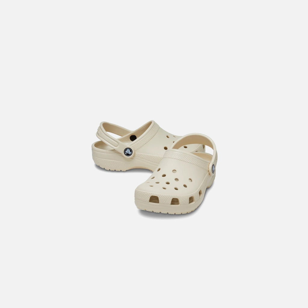 Crocs Grade School Classic Clog Kids - Bone