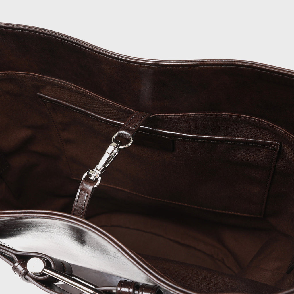 Osoi Bucket Brocle Bag - Wood Brown