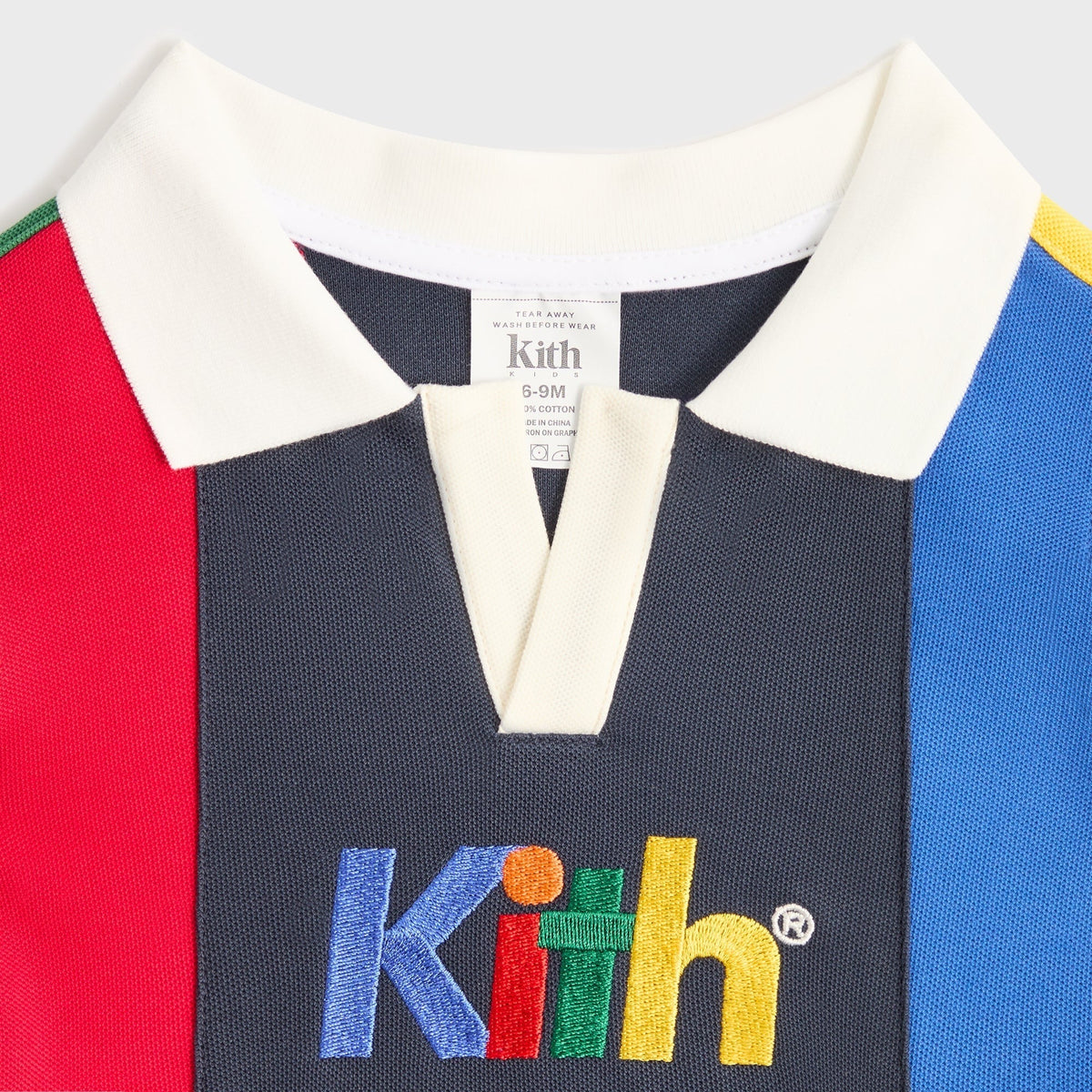 Kith Baby Color-Blocked Trevor Polo - Nocturnal