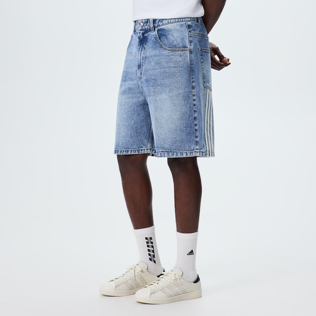 Kith & Messi for adidas Football Denim Short - Aurora / Ink
