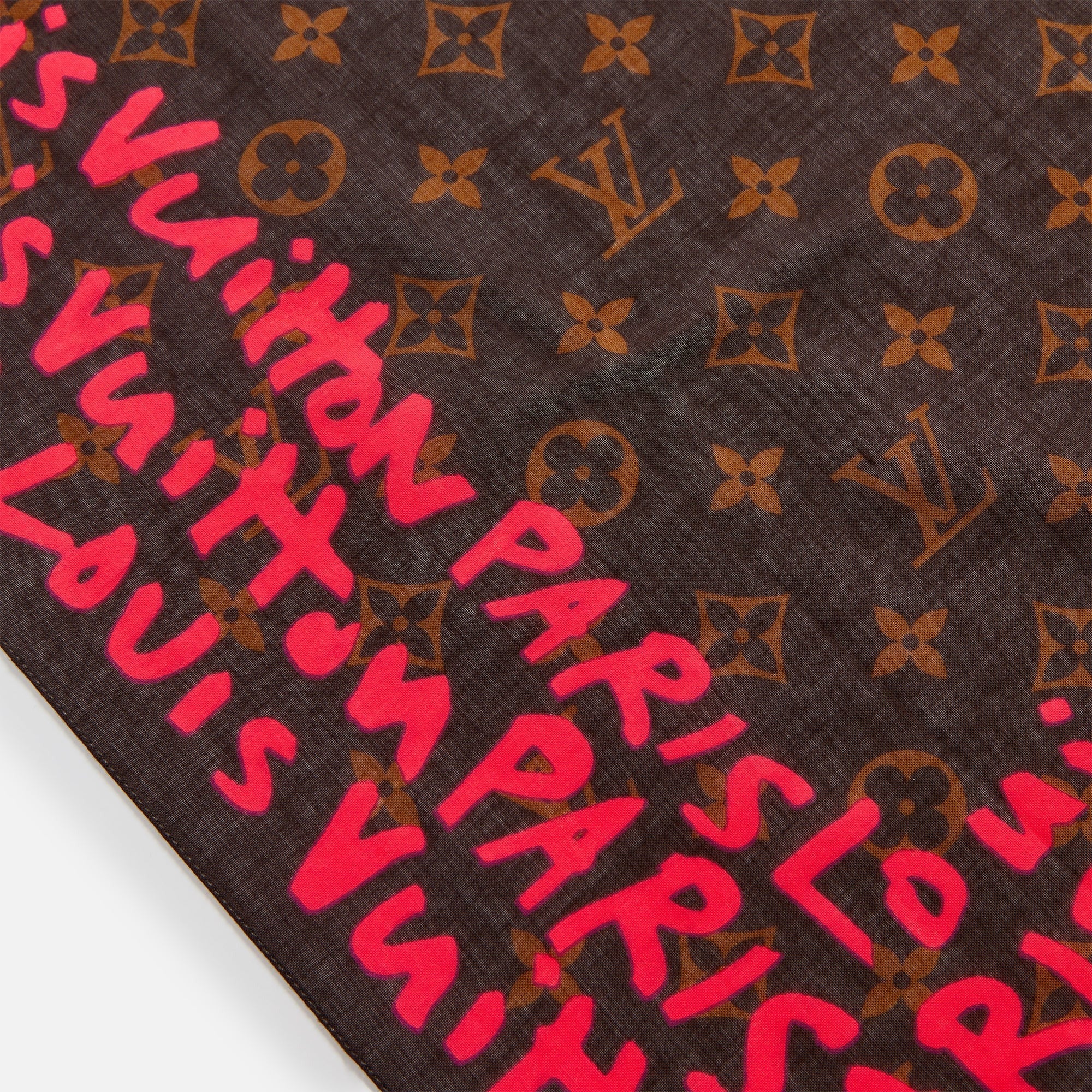WGACA Louis Vuitton Sprouse Scarf PM - Pink