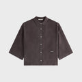 Kith Women Nafissa Oversized Button Up Shirt - Kindling
