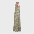 Siedres Samy Floral Print Open-Back Maxi Dress - Multi