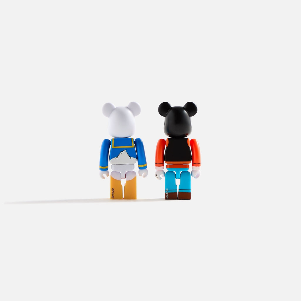 Medicom Toy BE@RBRICK Donald Duck and Goofy 100% 2pcs Set