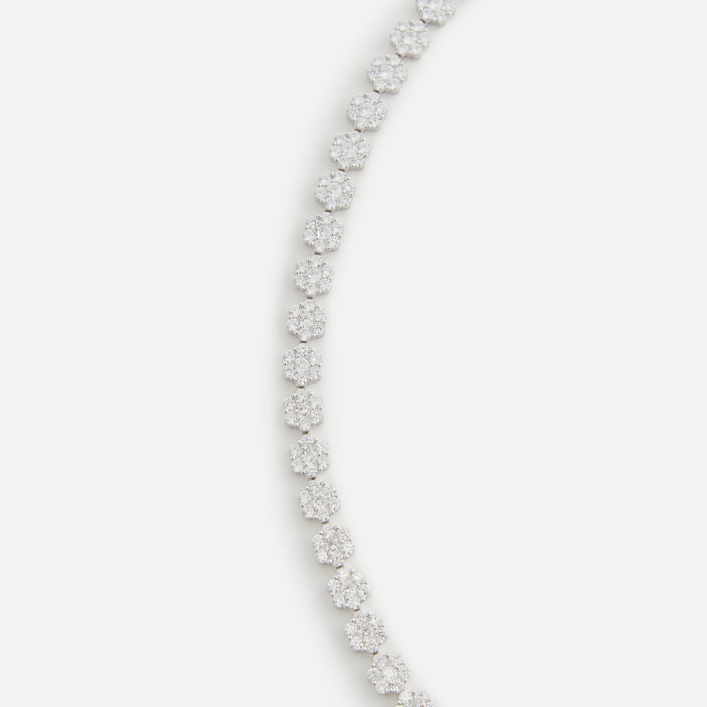 Hatton Labs Daisy Tennis Chain Sterling Sliver - Sliver