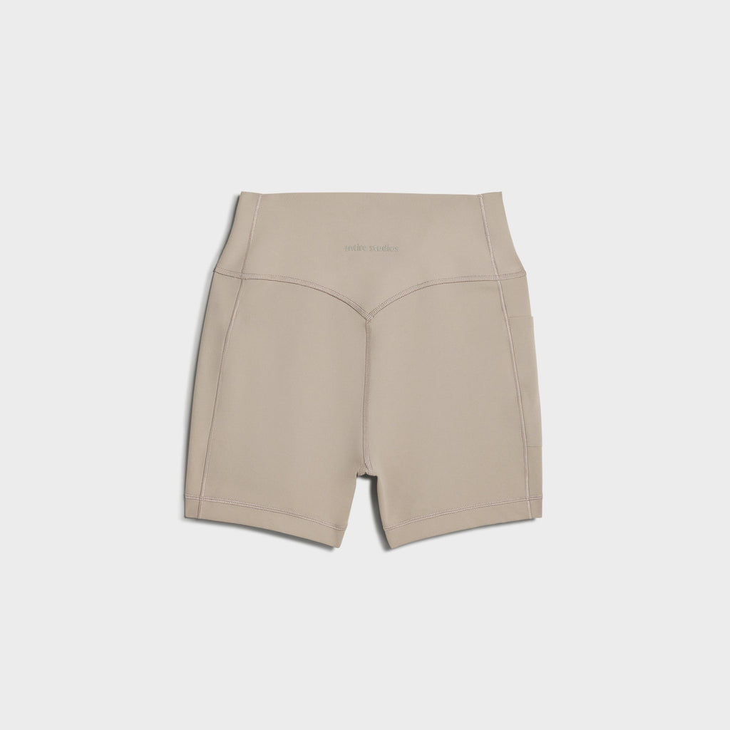 adidas x Entire Studios Optime Short Training Legging - Putty Beige