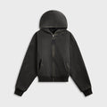 Entire Studios Thermal Hoodie - Washed Black