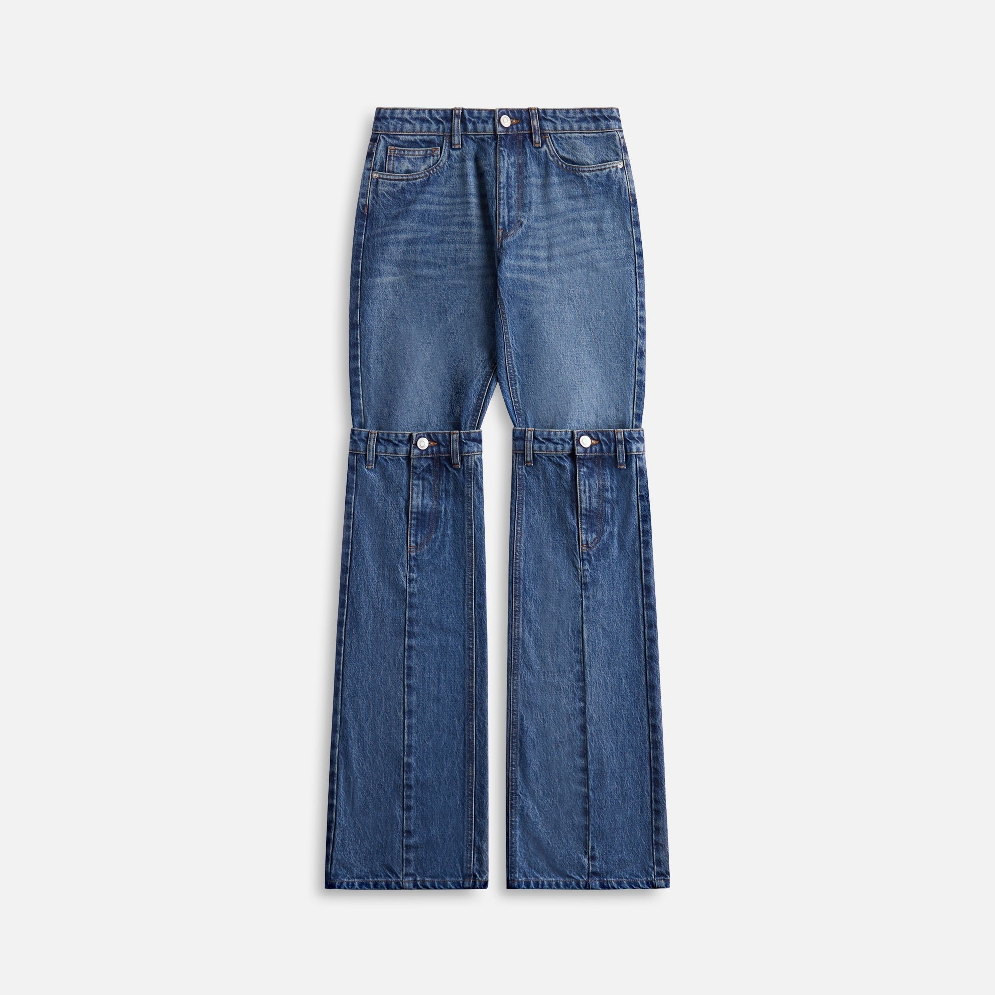 Coperni Open Knee Jean - Blue