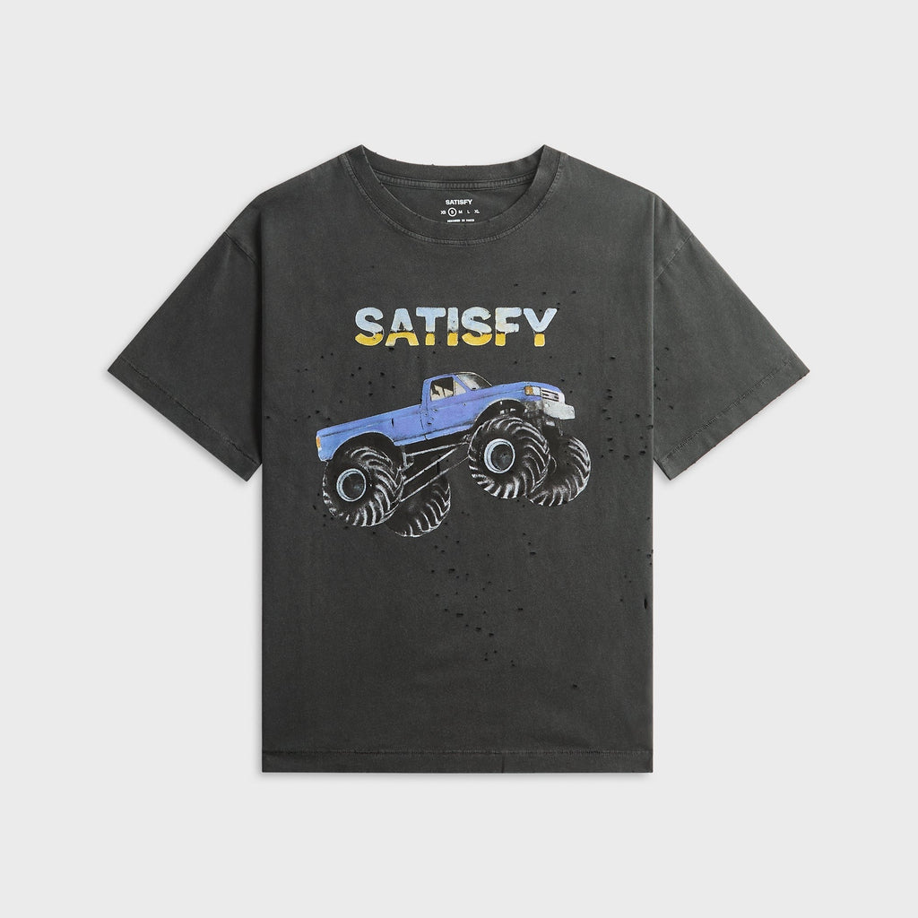 Satisfy MothTechTM Tee - Aged Black