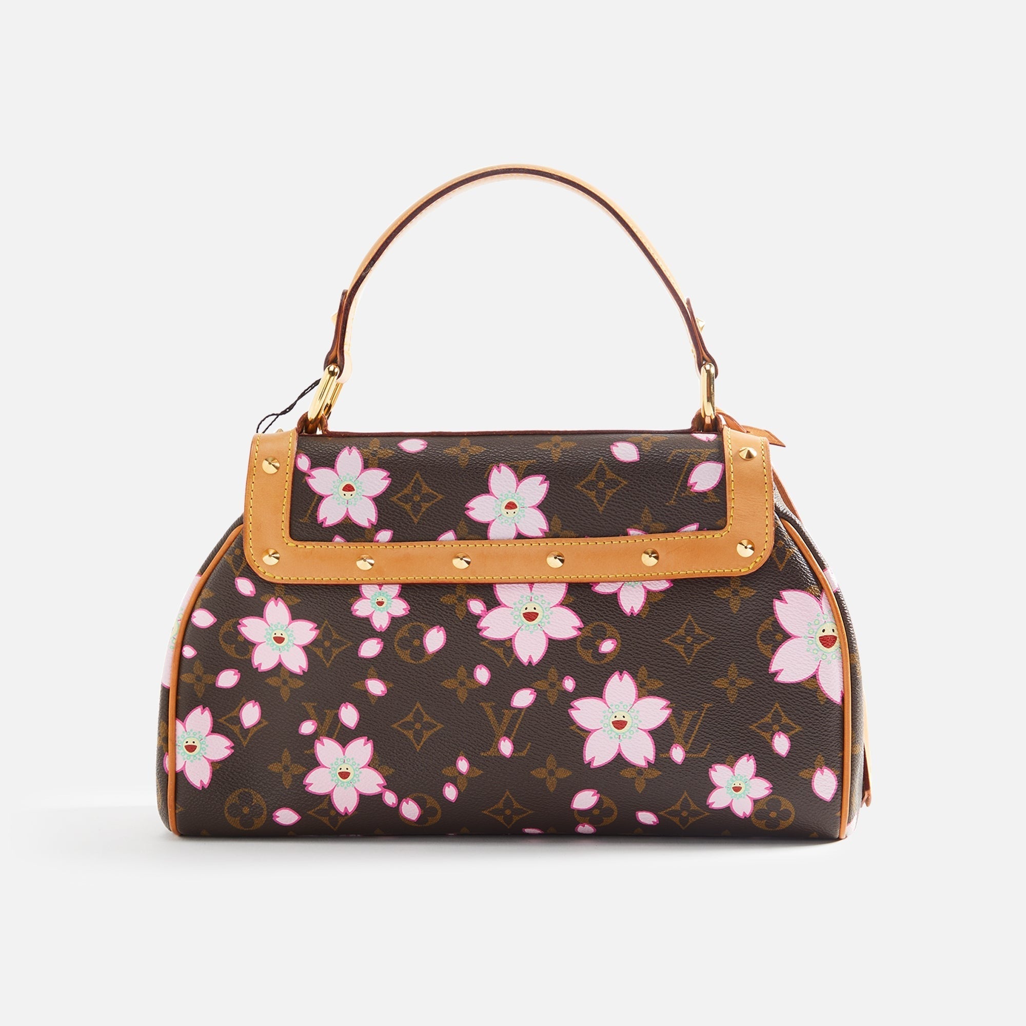 WGACA Louis Vuitton Murakami Blossom Sac Retro PM - Brown