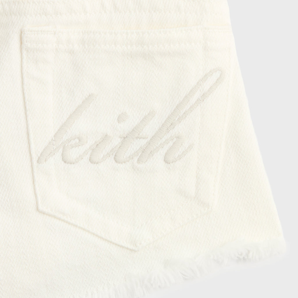 Kith Kids Denim Cut Off Short - Silk