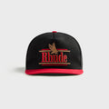 Rhude Rossa Structured Hat - Black / Red