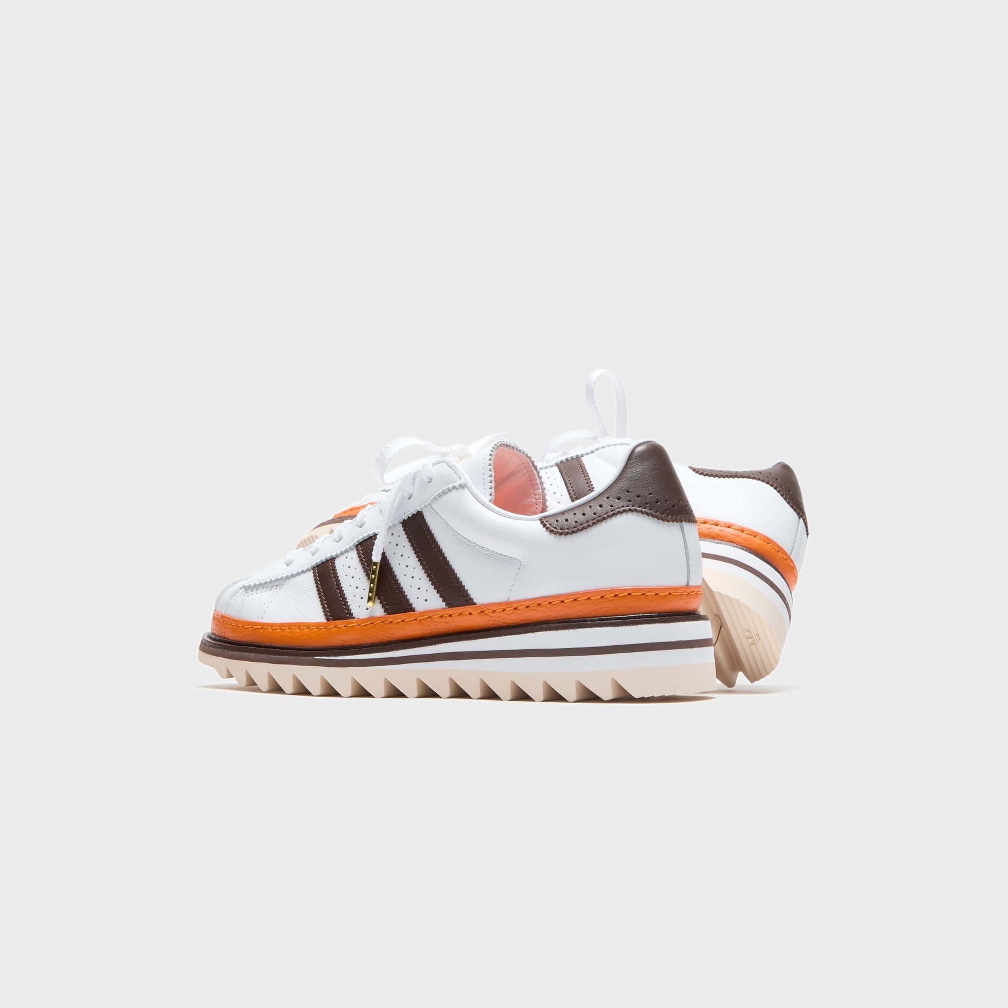 adidas x CLOT Superstar - Cloud White / Coffee / Unity Orange