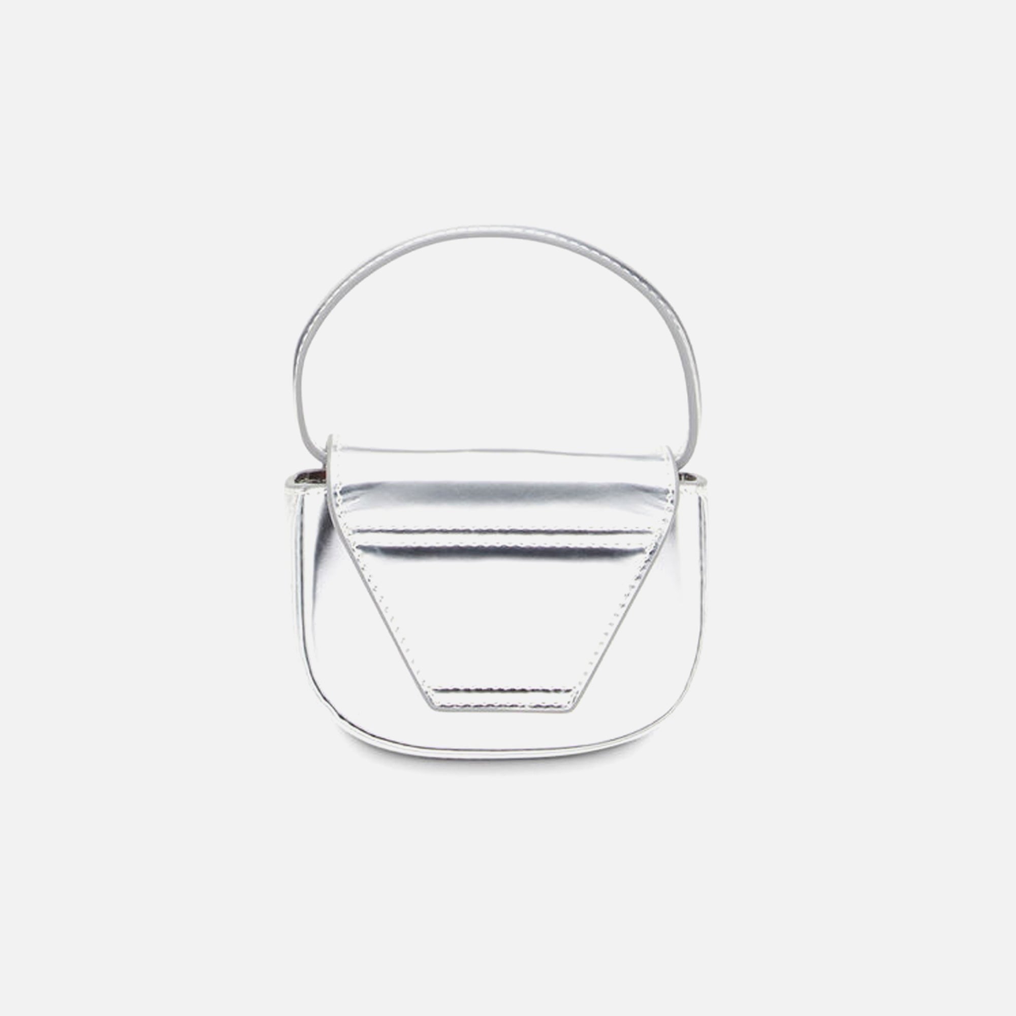 Diesel 1DR XS Shoulder Bag - Silver Mirror