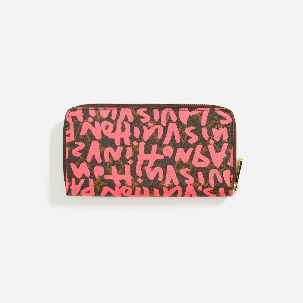WGACA Louis Vuitton x Stephen Sprouse Zippy Continental Wallet - Pink