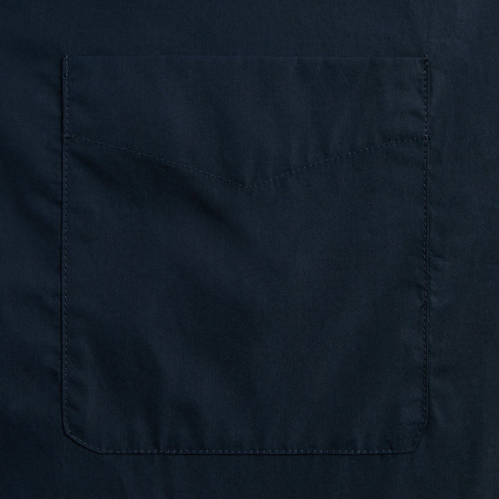 R13 Overlay Drop Neck Shirt - Navy / Abstract Bandana Print