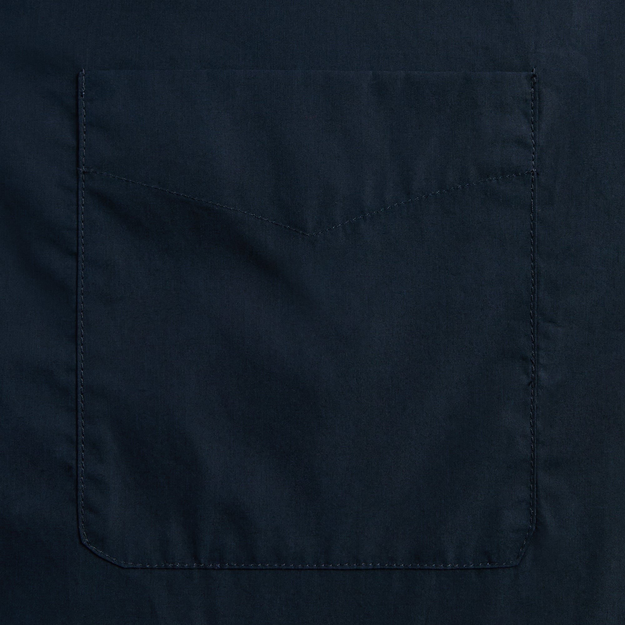 R13 Overlay Drop Neck Shirt - Navy / Abstract Bandana Print