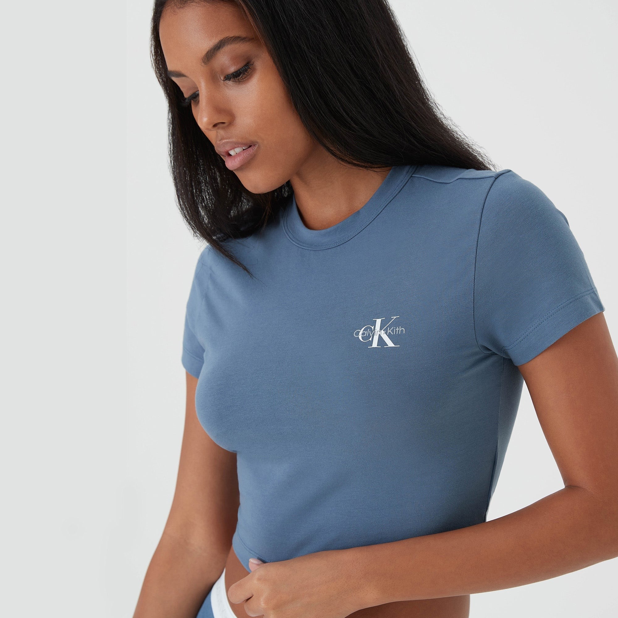 Kith Women for Calvin Klein Mulberry Tee - Sea