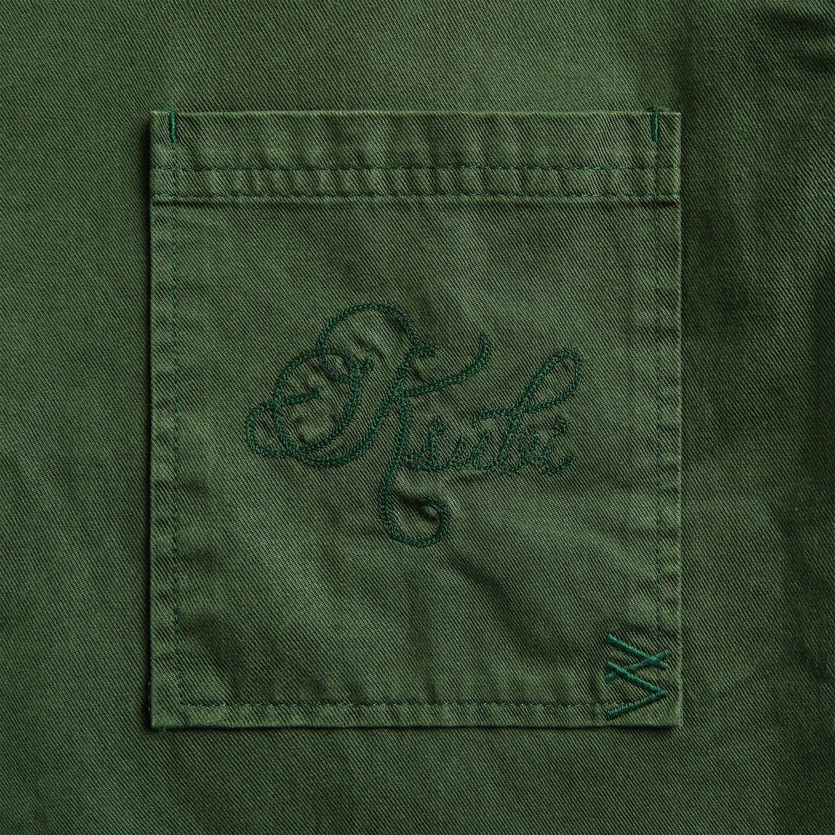 Ksubi Kursed Diner Short Sleeve Shirt - Hash Green