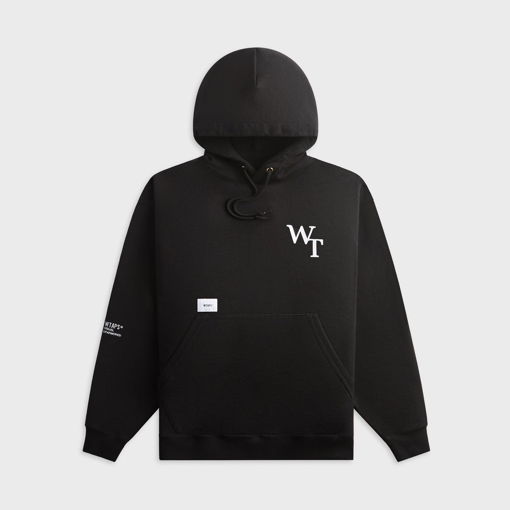 WTAPS Academy Cotton Hoody - Black