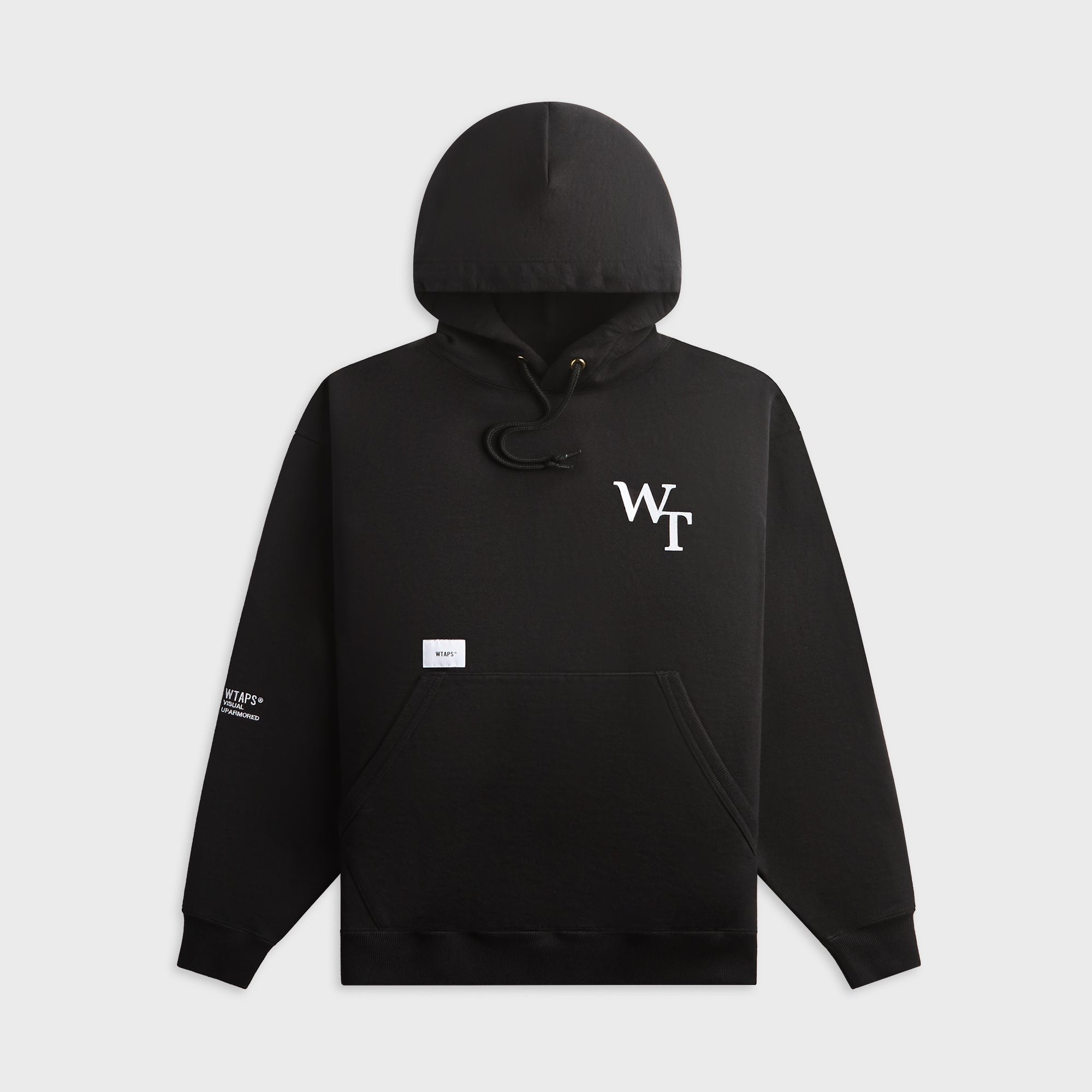 WTAPS Academy Cotton Hoody - Black