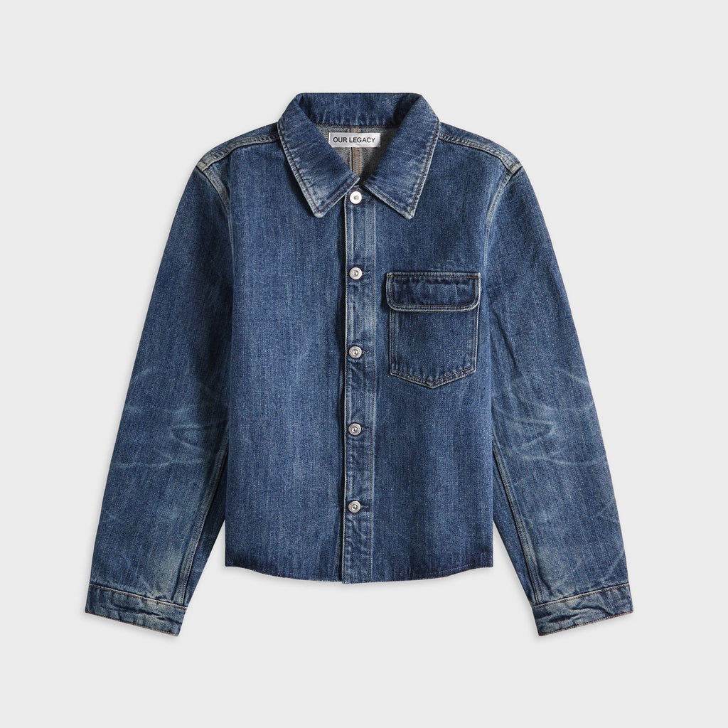 Our Legacy Cut Rebirth Jacket - Road Worn Rope Twill