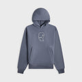 Brain Dead Logo Head Hoodie - Slate