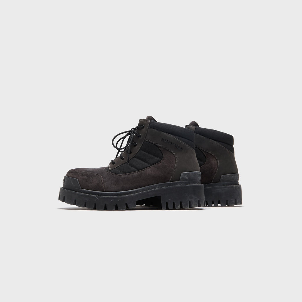 Balenciaga Combat Strike Low Boot - Brown / Black