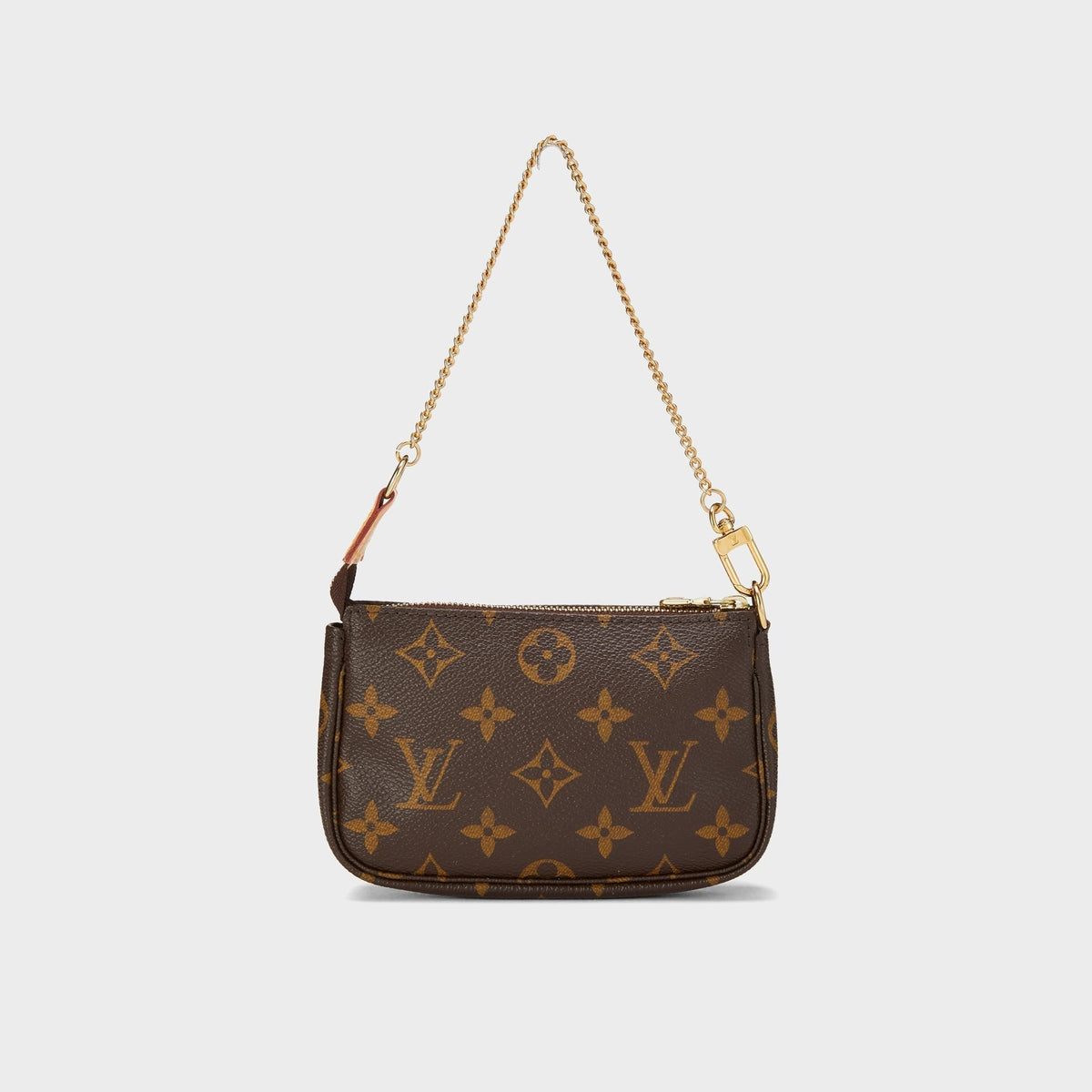 WGACA Louis Vuitton Monogram Mini Pochette Bag - Brown