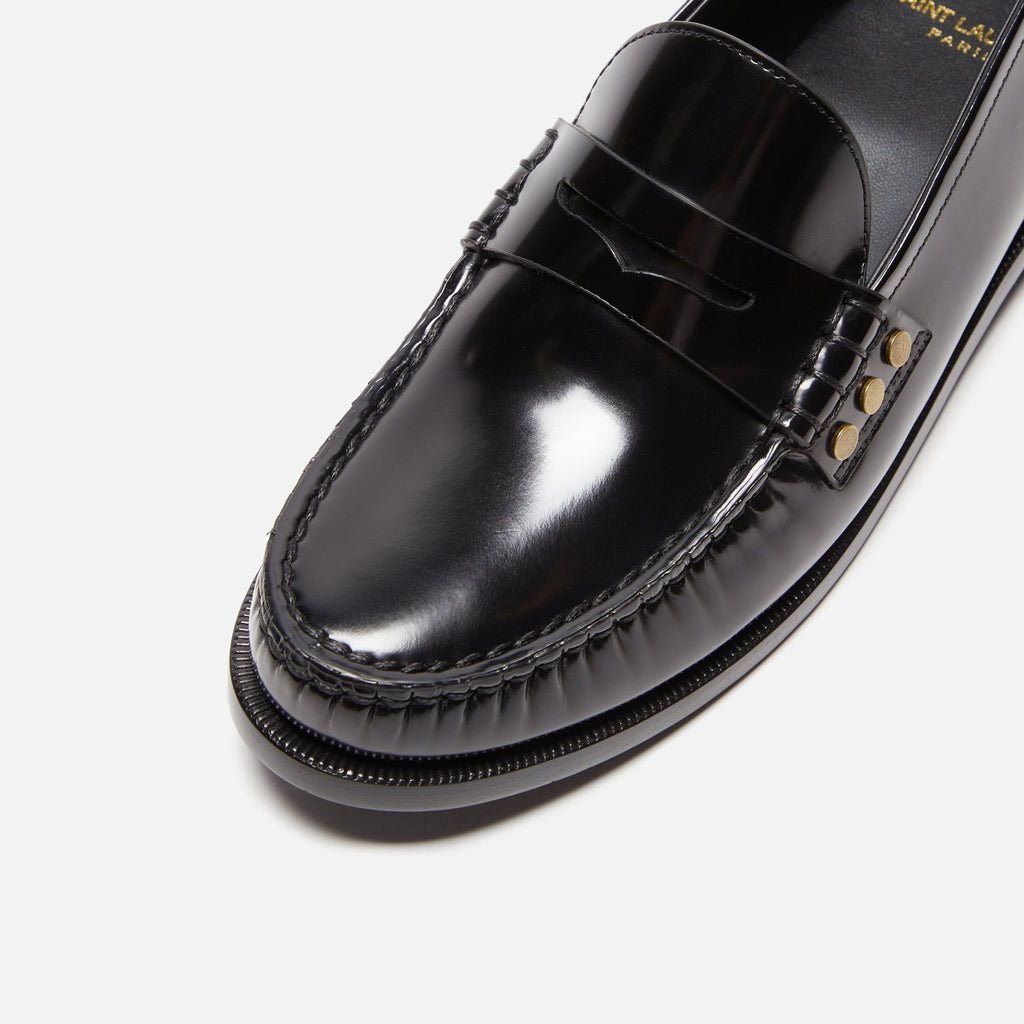 Saint Laurent Le Loafer 15 Plain Vamp Studs Master - Noir