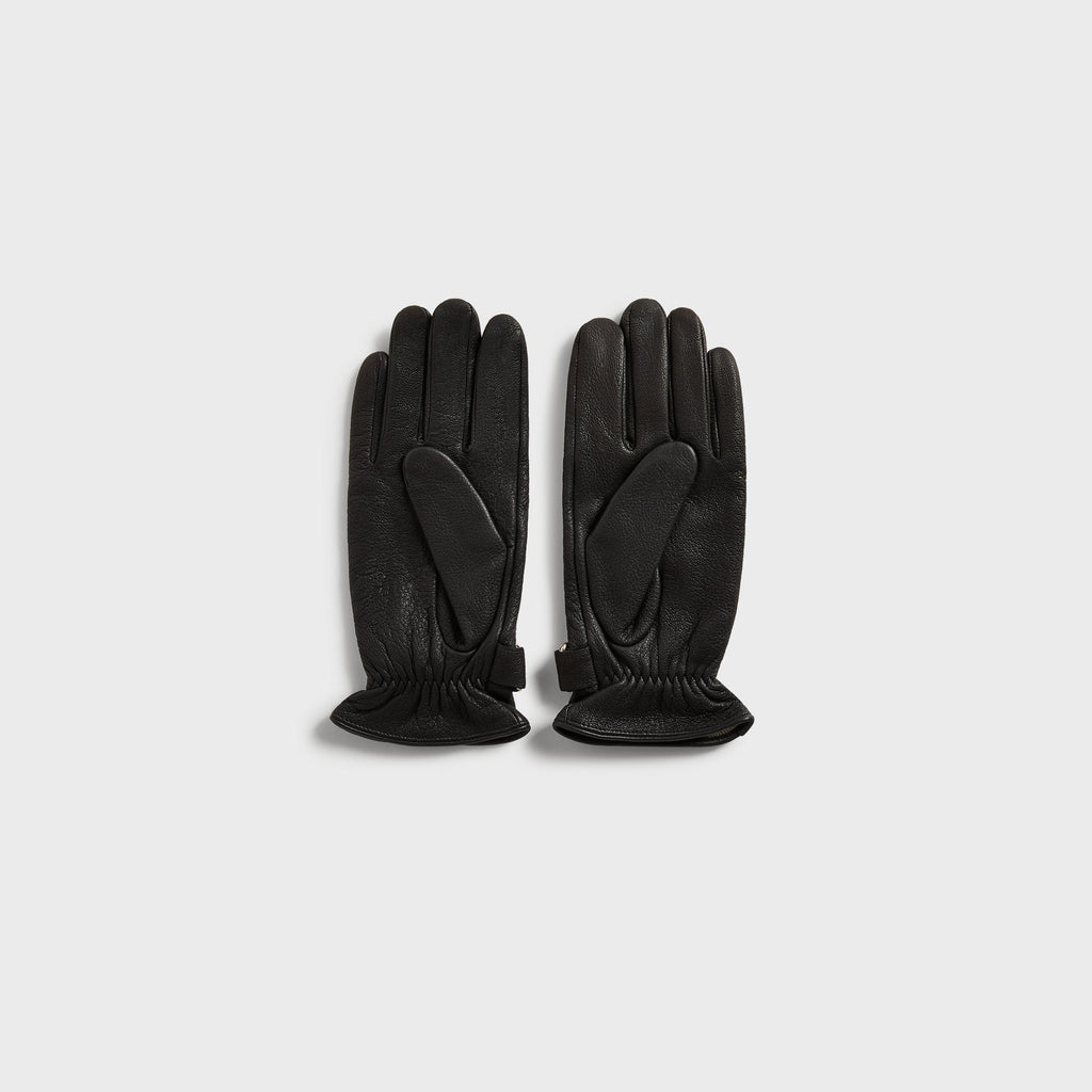 Kith Tumbled Leather Manhattan Gloves - Black