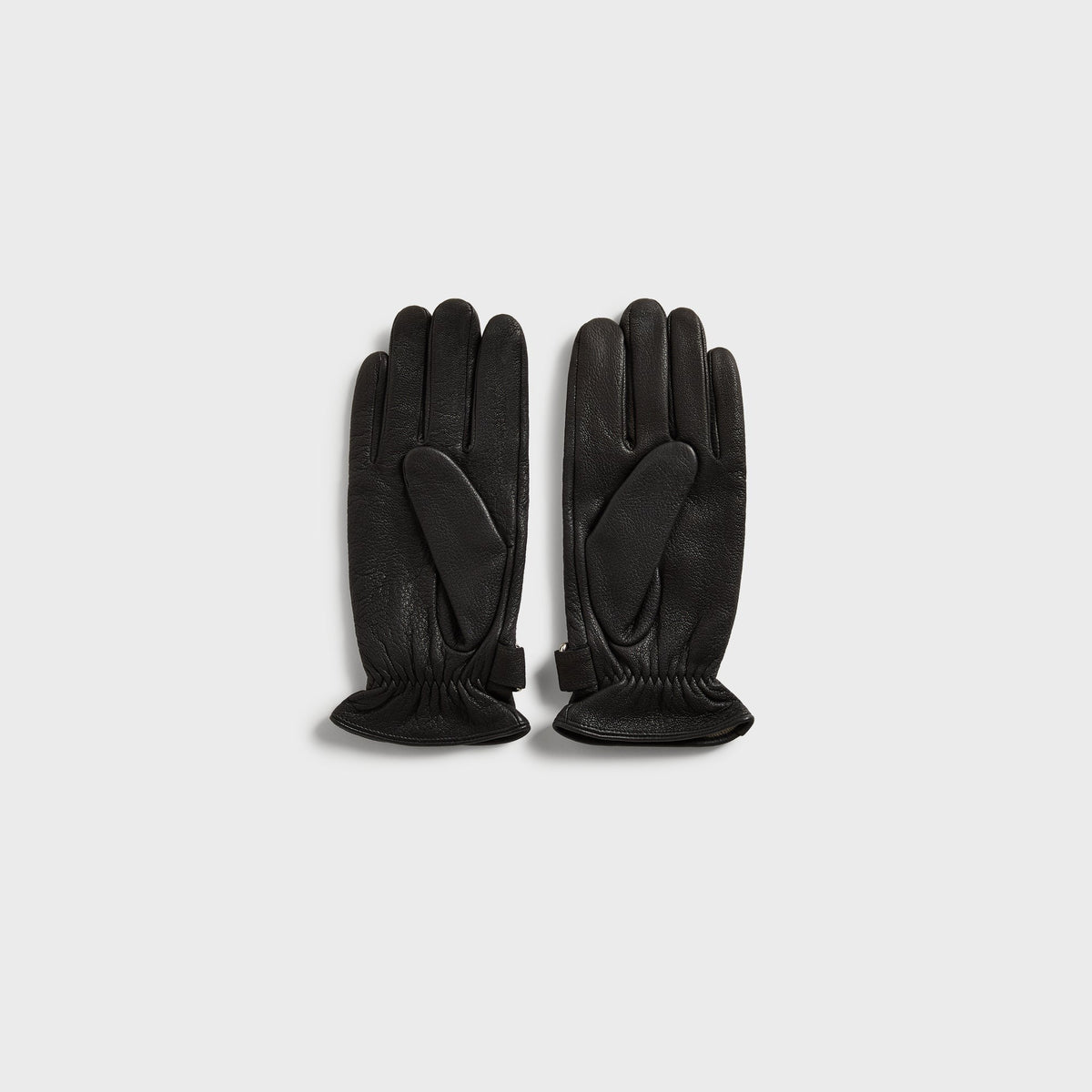 Kith Tumbled Leather Manhattan Gloves - Black