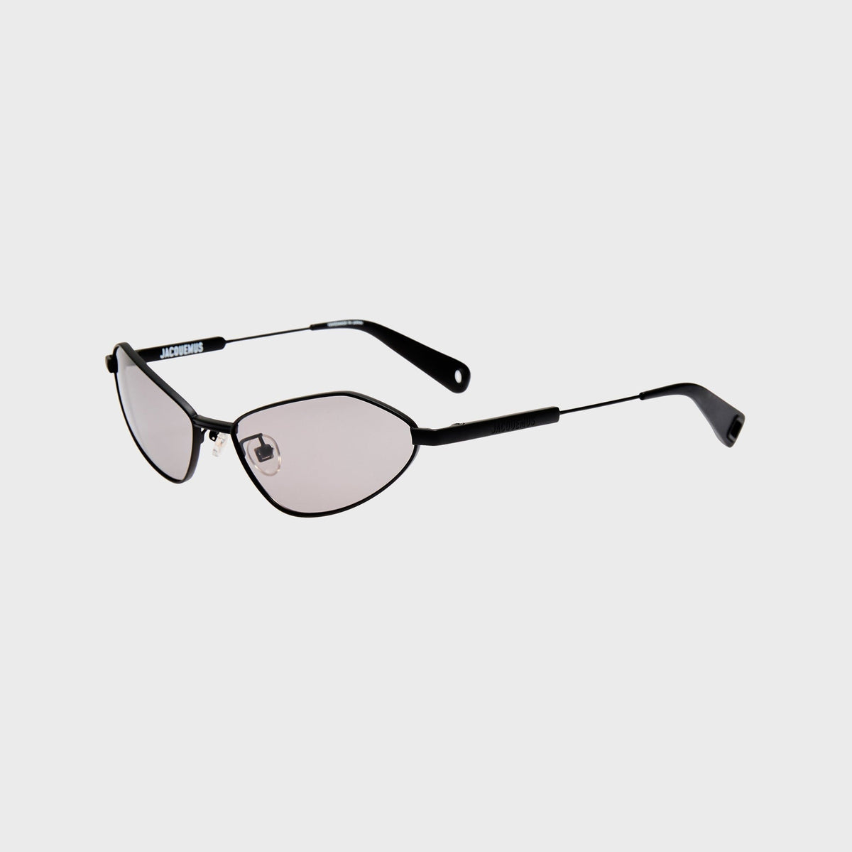 Jacquemus Bambino Metal Frames - Matt Black / Grey