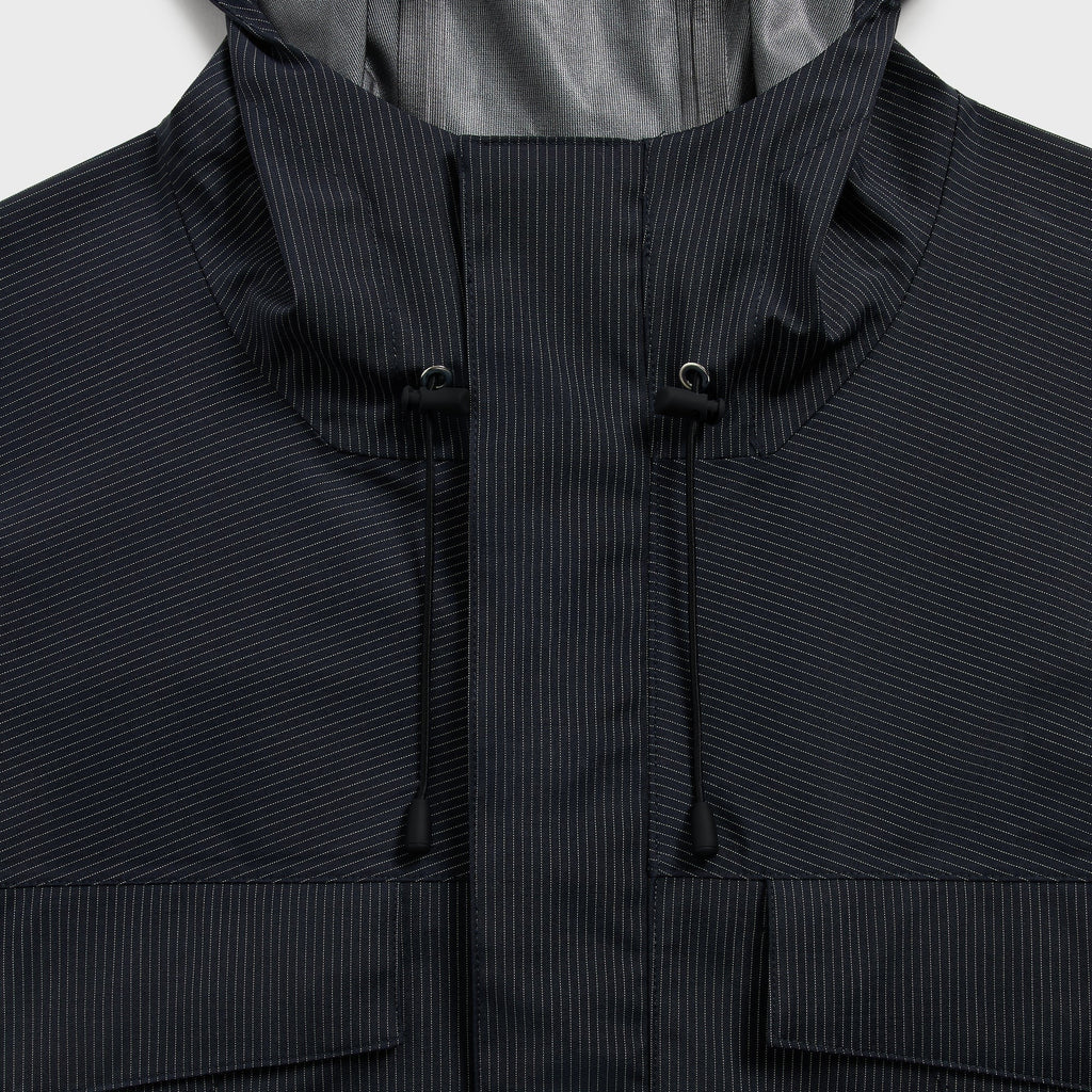 &Kin Tropical Wool Gael Parka - Nocturnal
