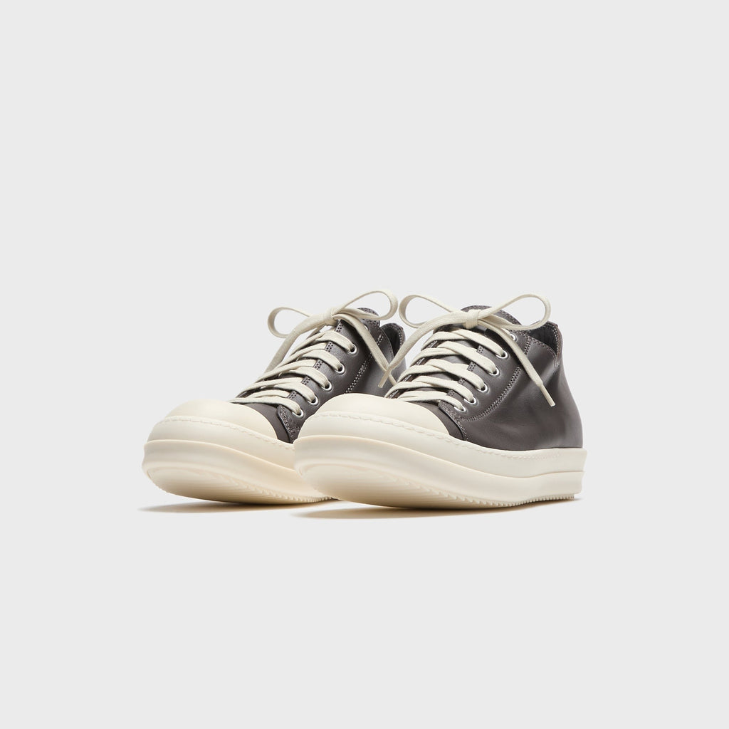 Rick Owens Low Sneaks - Dark Dust / Milk