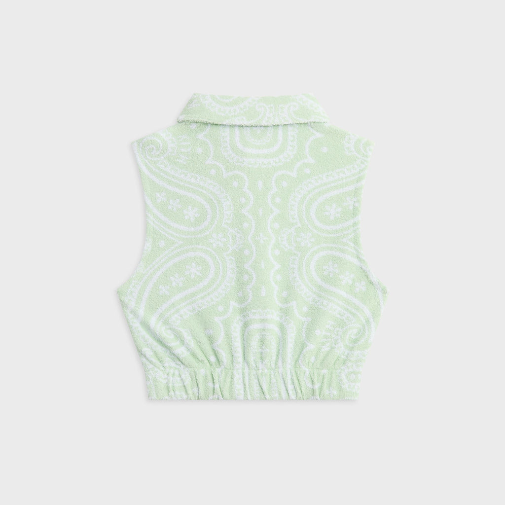Kith Kids Paisley Jacquard Cropped Tank - Tidal