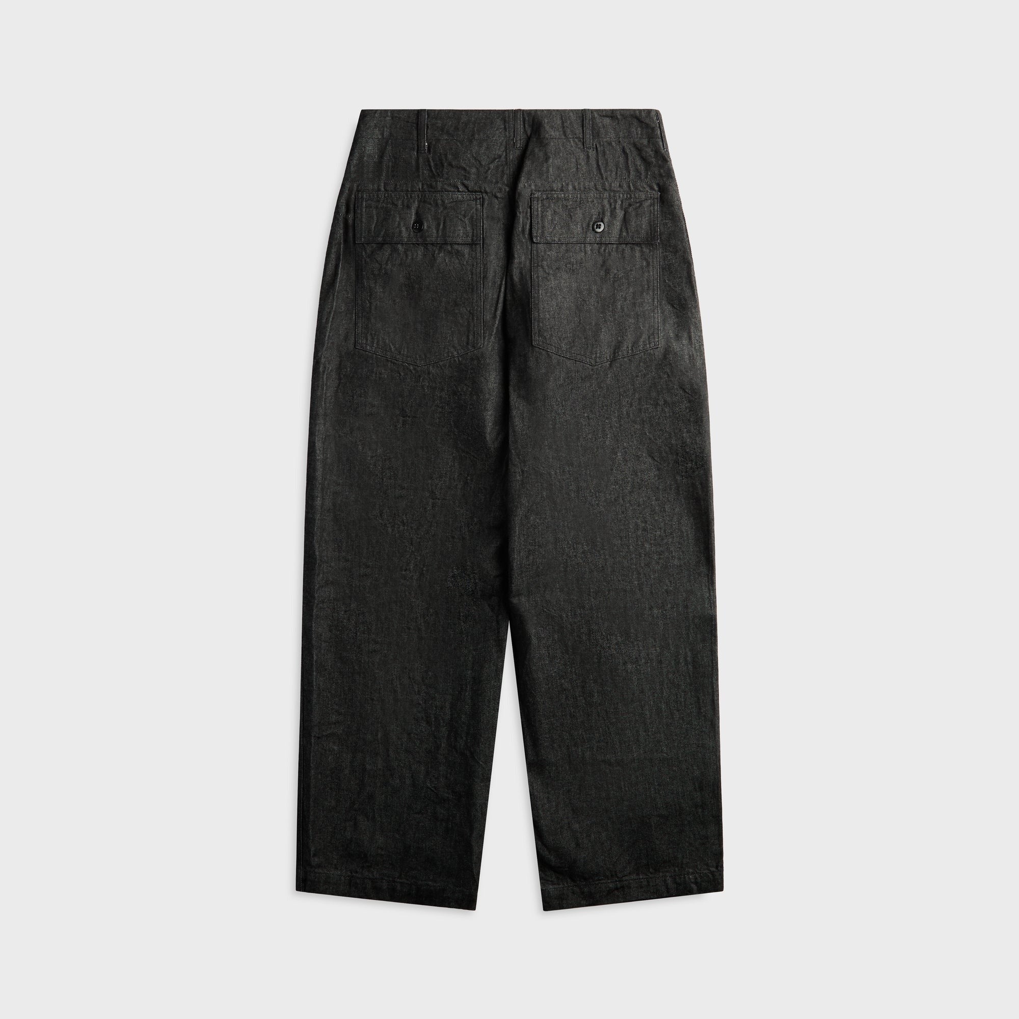 Engineered Garments Cotton Cone Denim Fatigue Pant - Black