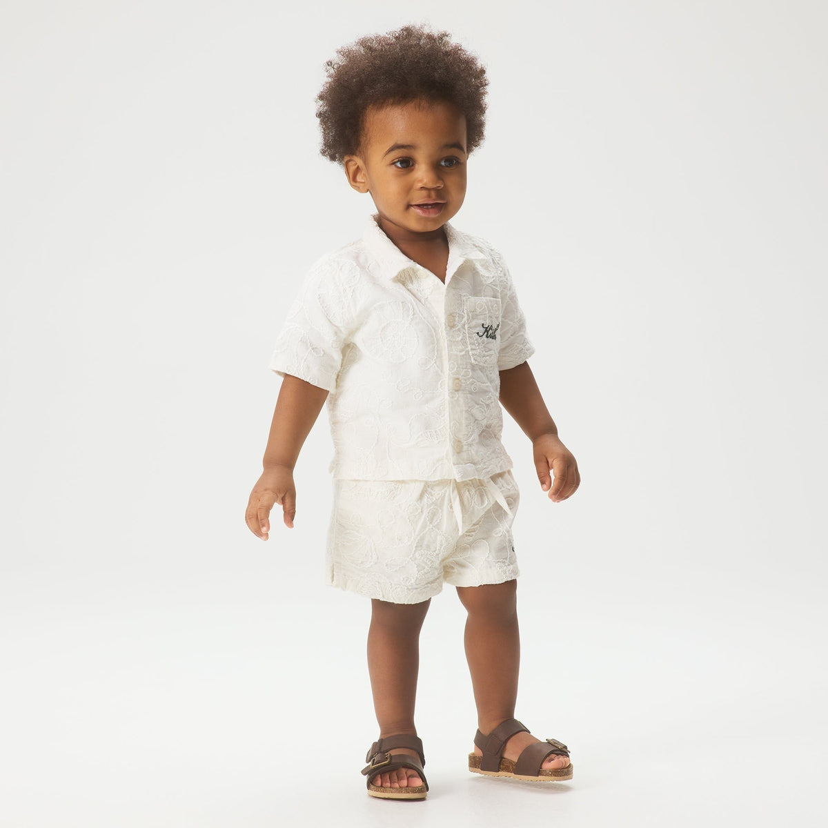 Kith Baby Seaside Bennet Camp Short - Silk