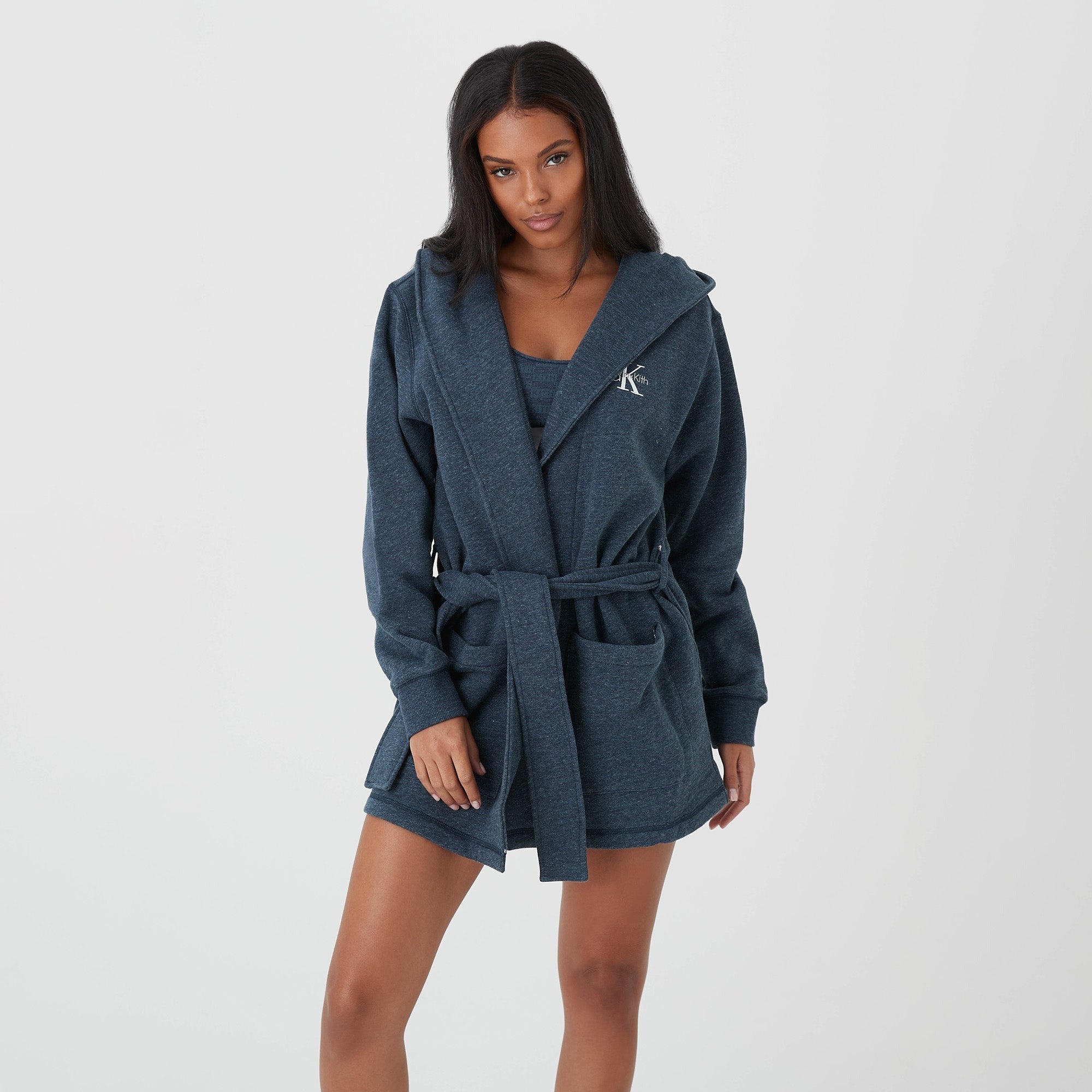 Kith Women for Calvin Klein Terry Robe - Dark Navy