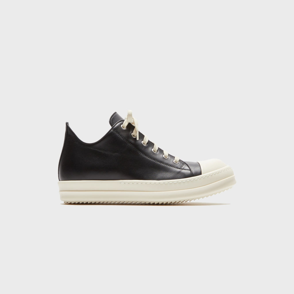 Rick Owens WMNS Low Sneaks - Black / Milk